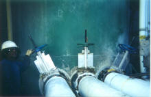 Installation of Pipeline & Valves